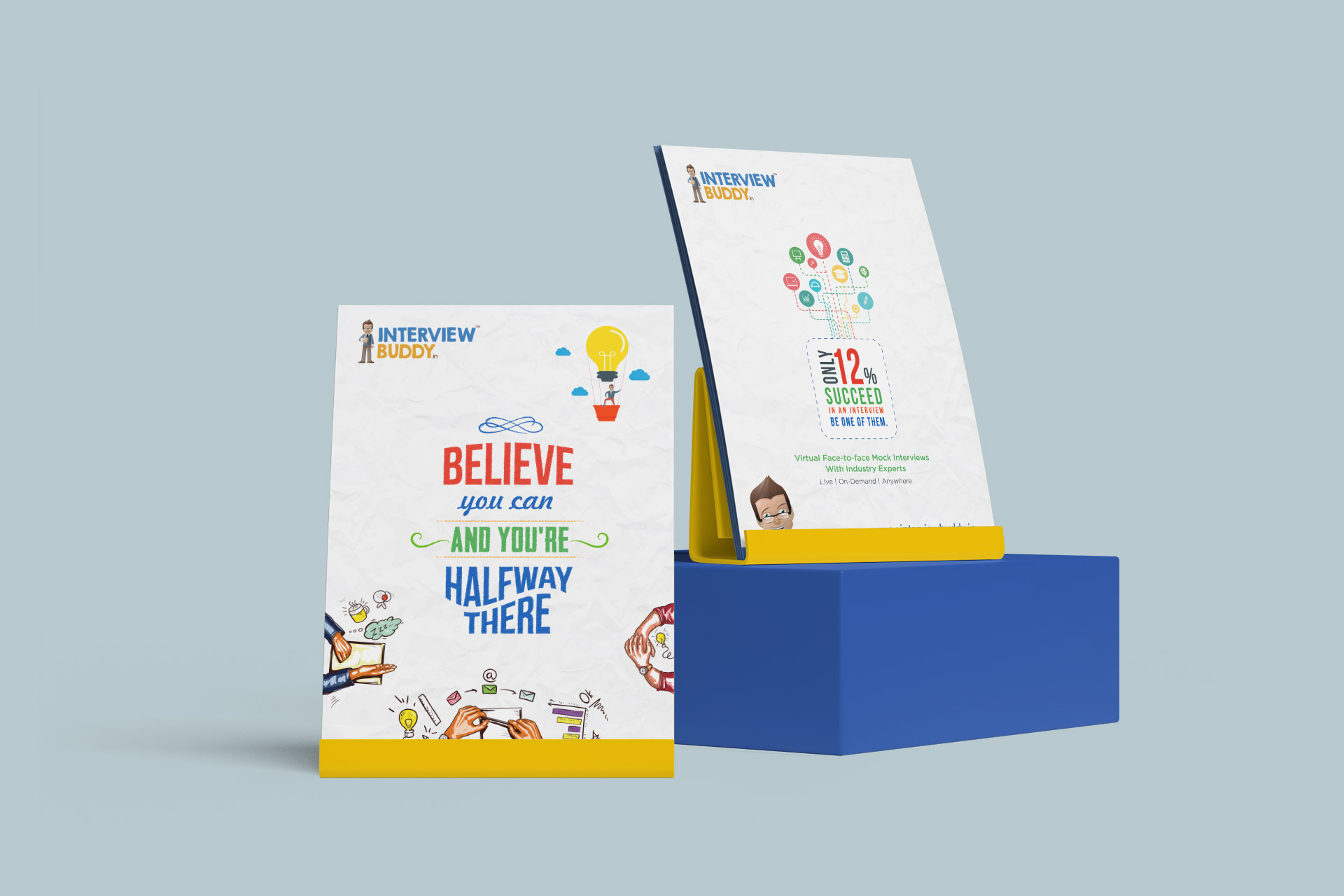 Interview Buddy flyer design