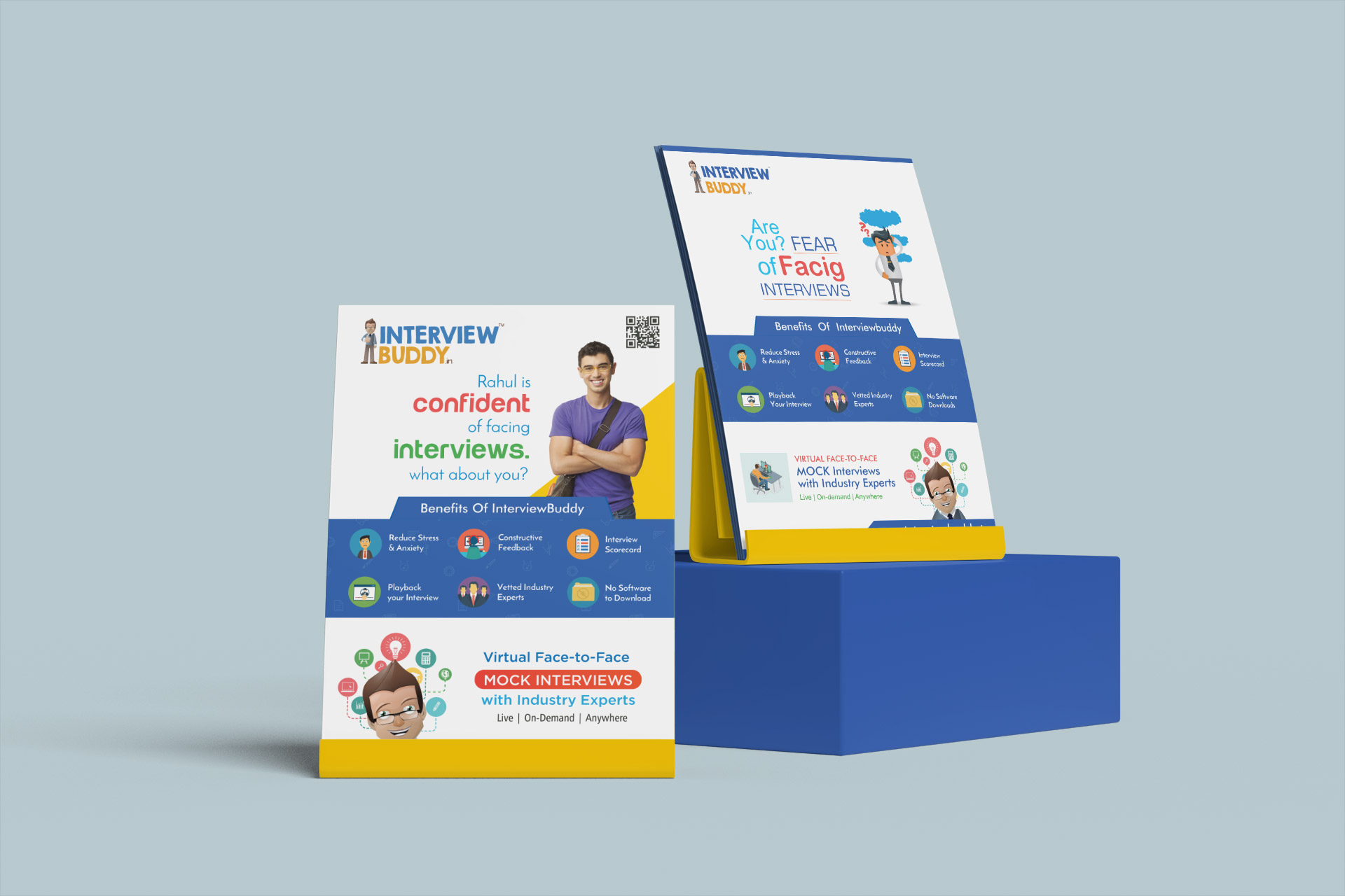 Interview Buddy flyer design