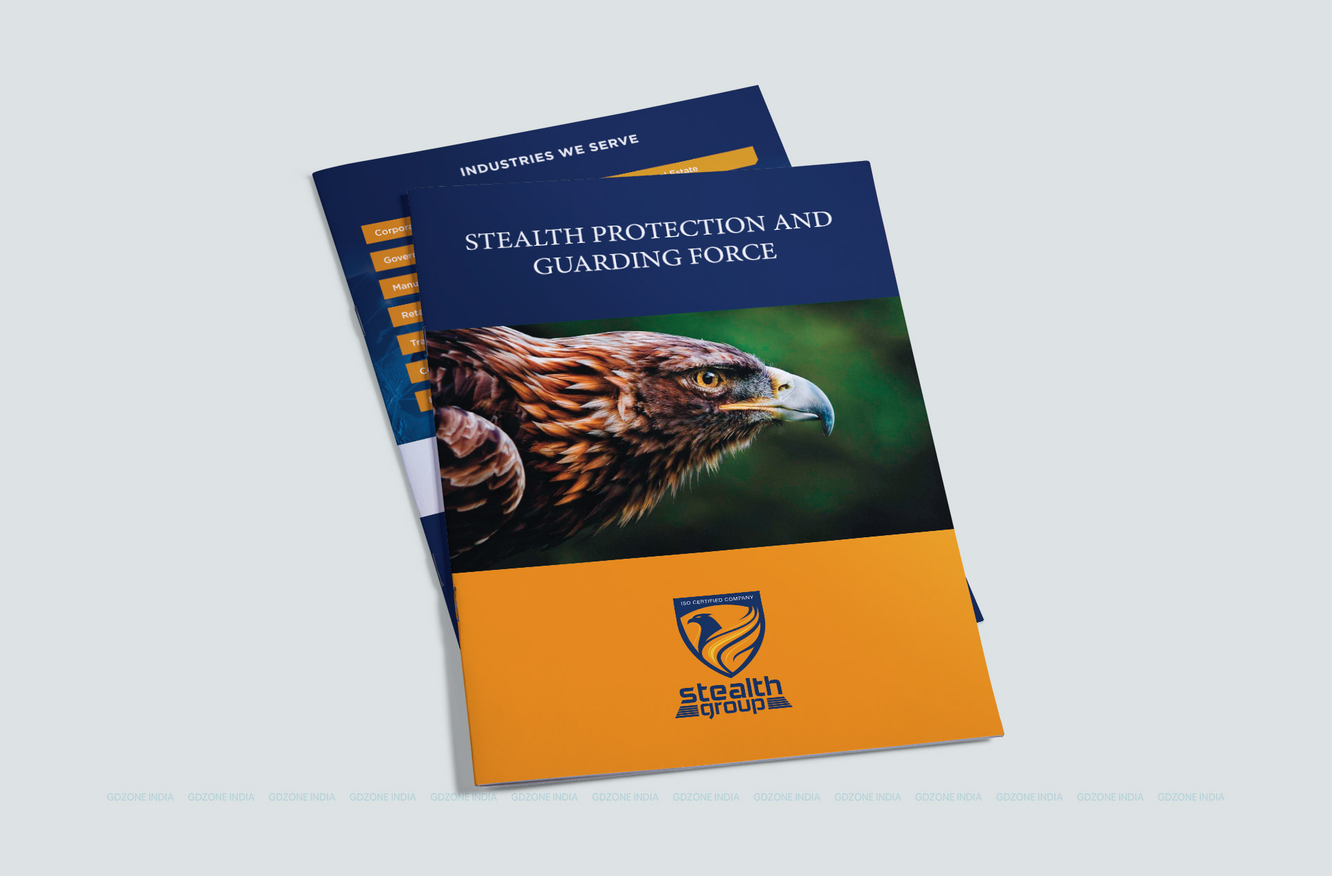 Stealth Group brochure designs